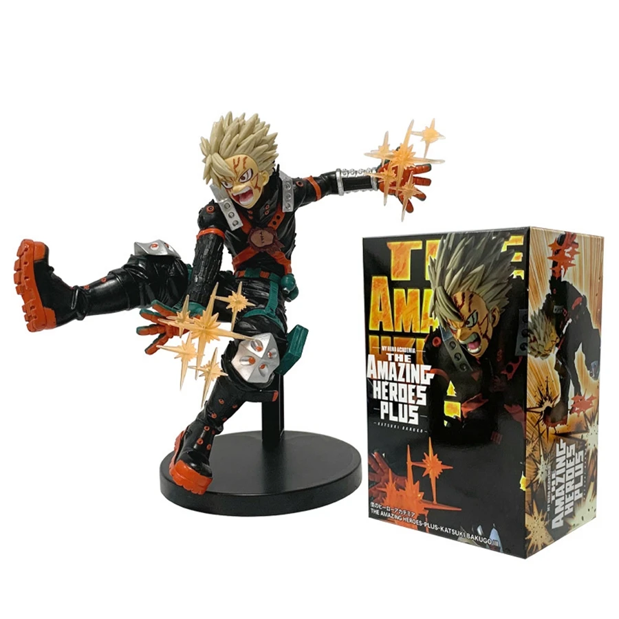 18cm Boku no Hero Academia Anime Figure Bakugo Katsuki Action Figure Midoriya Izuku/Todoroki Shoto Figurine PVC Collection Toys - Image 5