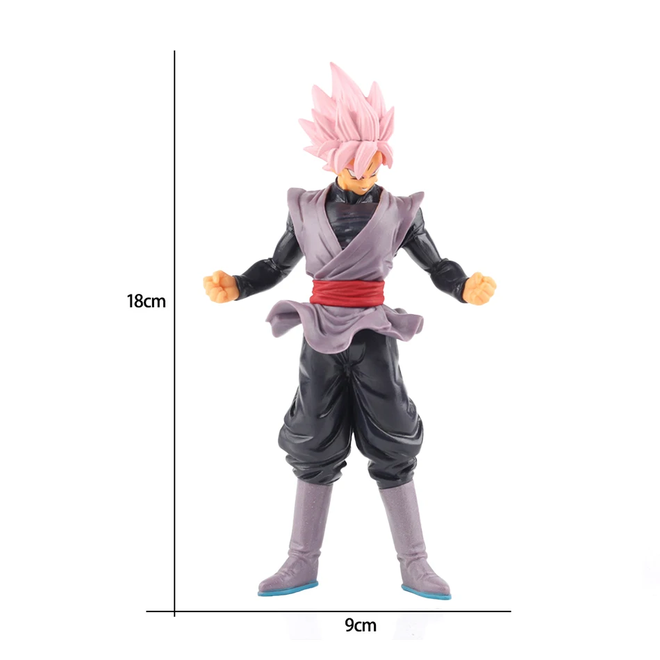 17-18CM Anime Dragon Ball Z Super Saiyan Son Goku Broly Vegeta Anime Action Figure Model Gifts Collectible Figurines for Kids - Image 3