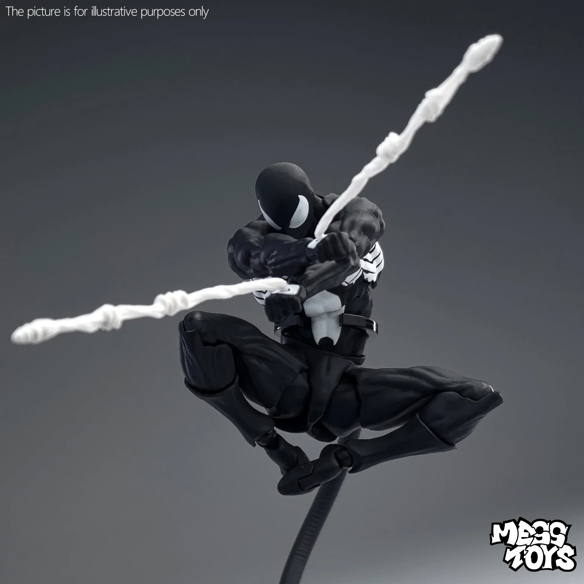 KK HOT Disorder Toys Spider Ct Toys Neighbor Symbiote Scarlet Spider Kaine Parker Anime Action Figure Toy 2026 hot new - Image 6