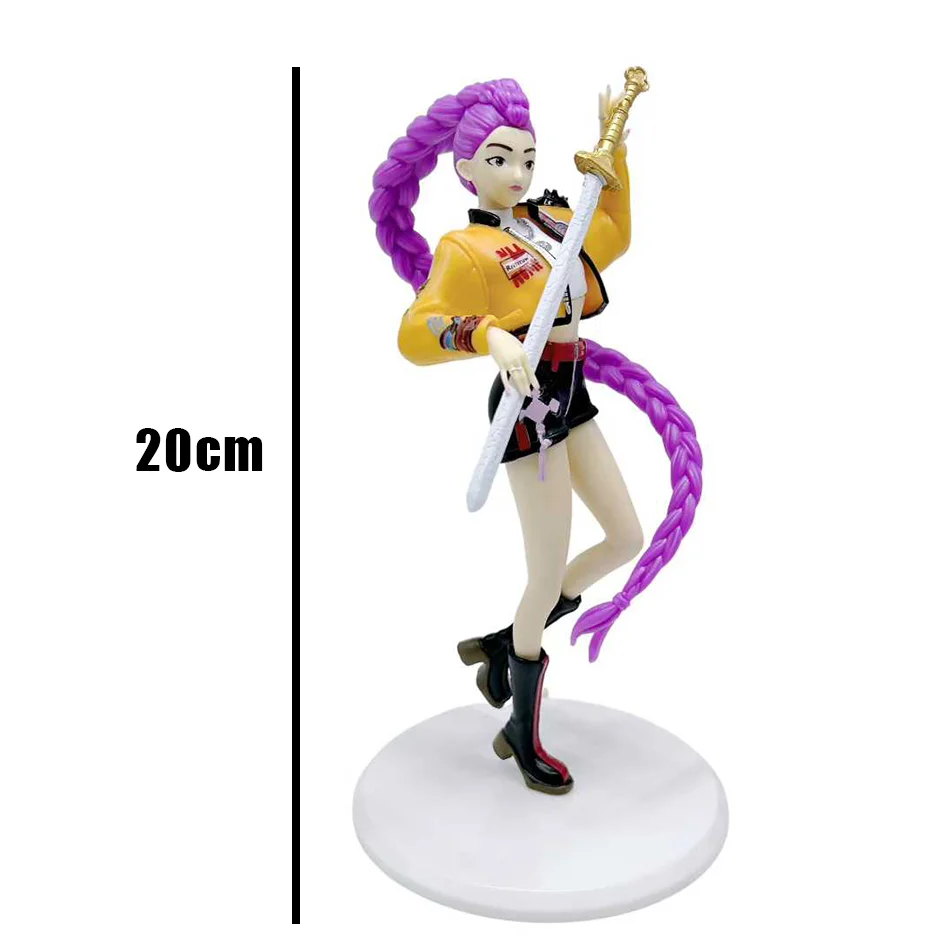 Best-Selling Kpop Anime Girl Group Action Figures 3pcs Standing Style Cute Desk Decor Game Collectibles Perfect Gift for Fans - Image 11