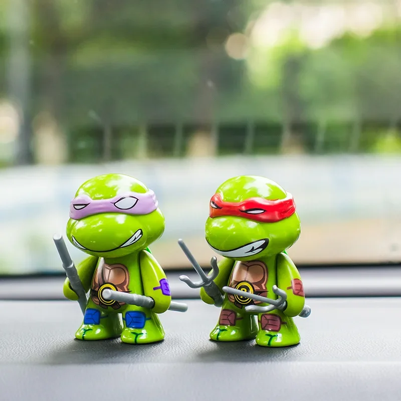4pcs/Set Ninja Turtle Anime Figure Neca TMNT Limited Edition Action Figurine Statue Action Figurine Movable Model Toys Gifts - Image 6