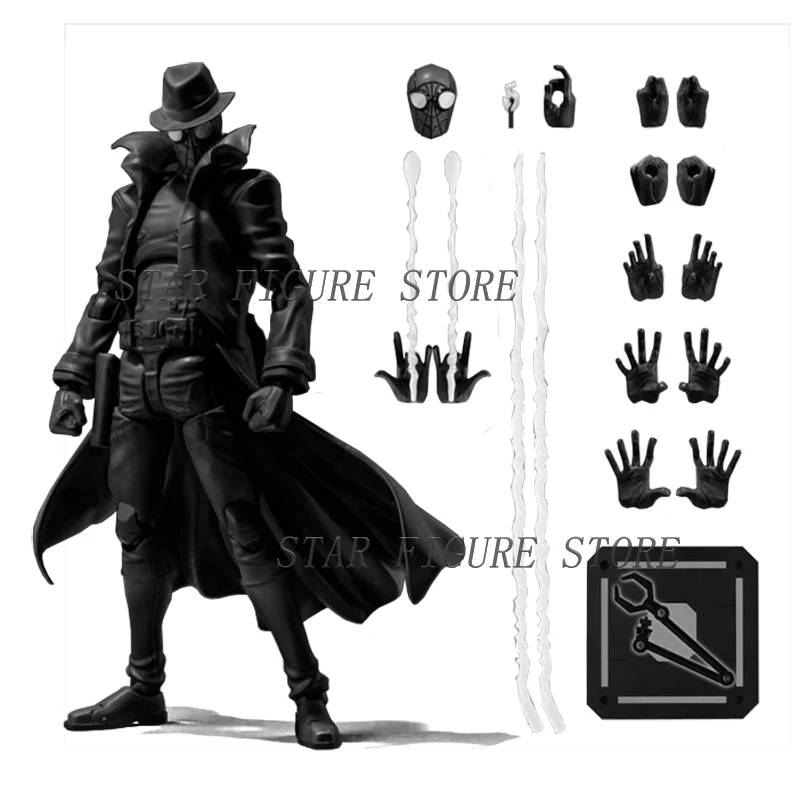 Sentinel Sv Action Nior Spiderman Action Figure PVC Collection Model Miles Morales Spider-Man Into the Spider-Verse Figurine Toy - Image 9