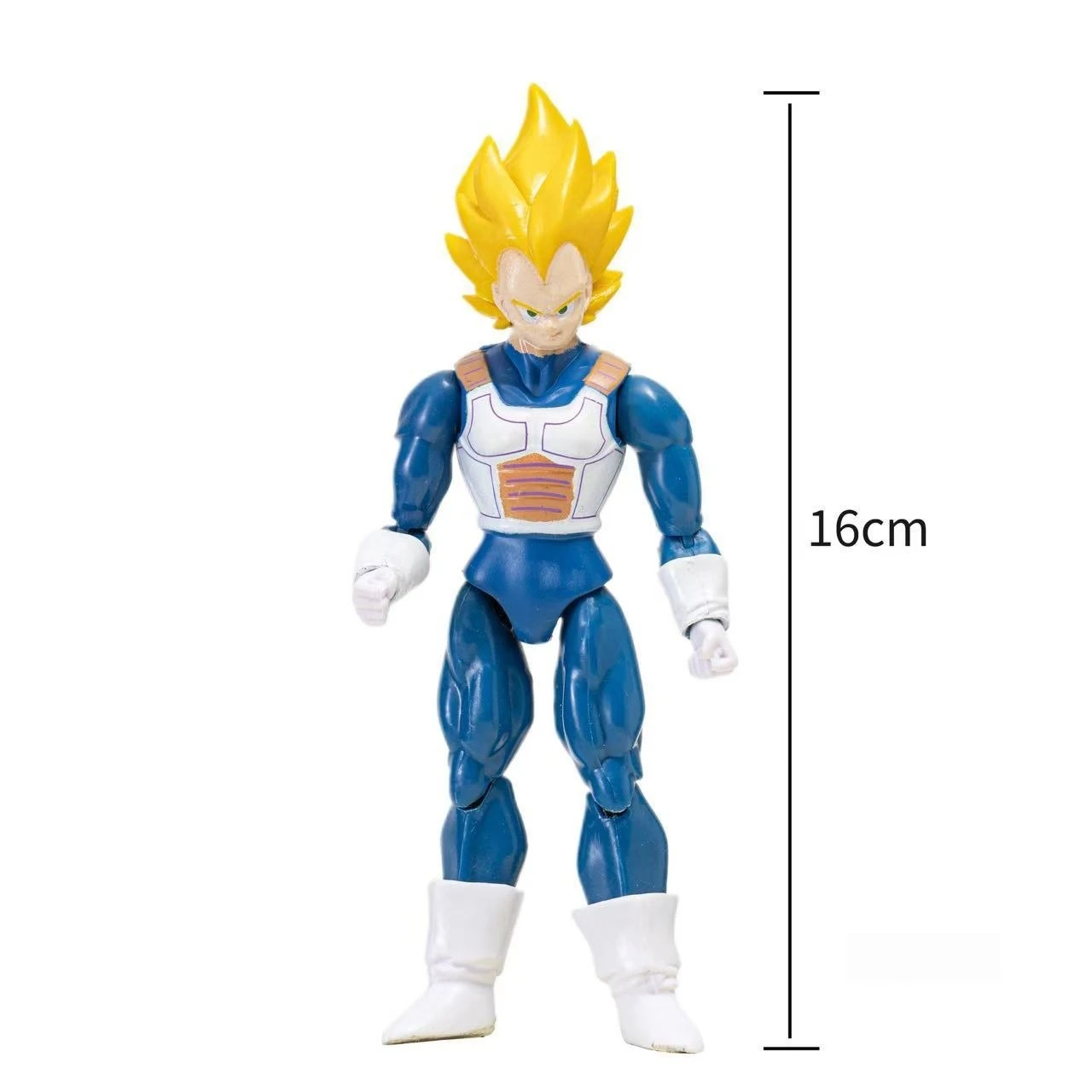 Hot-blooded Super Anime Action Figures Set - Son Goku Son Gohan Vegeta Frieza - Collectible Assembly Model Toys Gift for Kids - Image 12