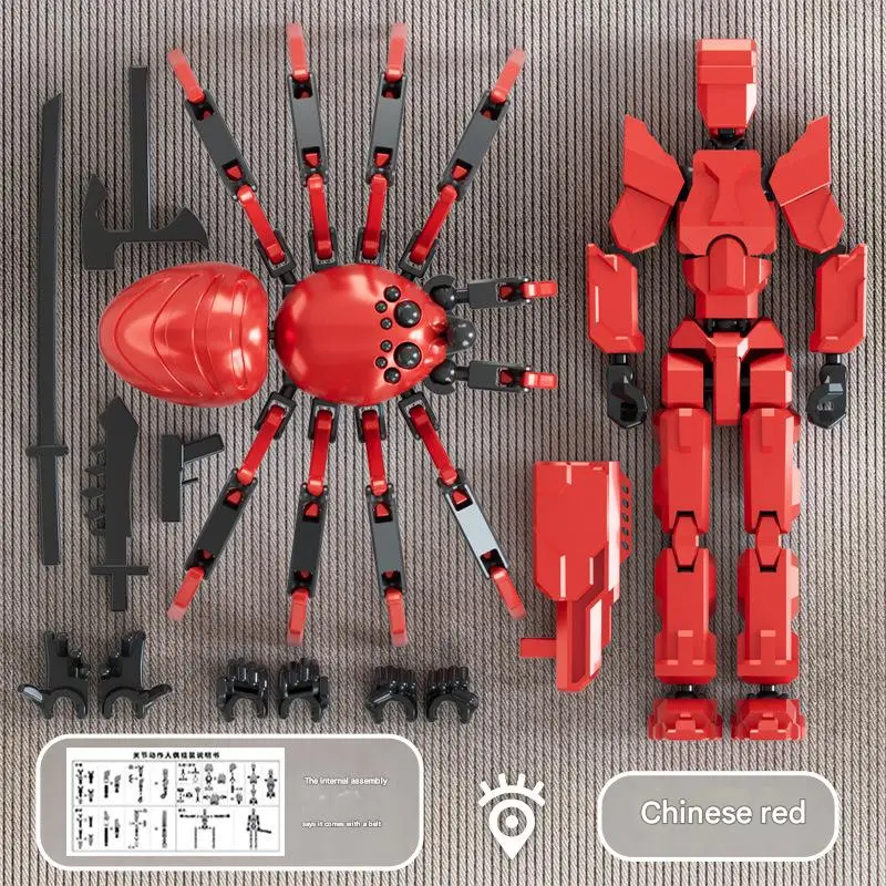 Multi-Jointed Movable Robot 3D Printed Mannequin Toy 13 Action Figure Full Body Movable Robot Toys Gifts For Children - Image 7