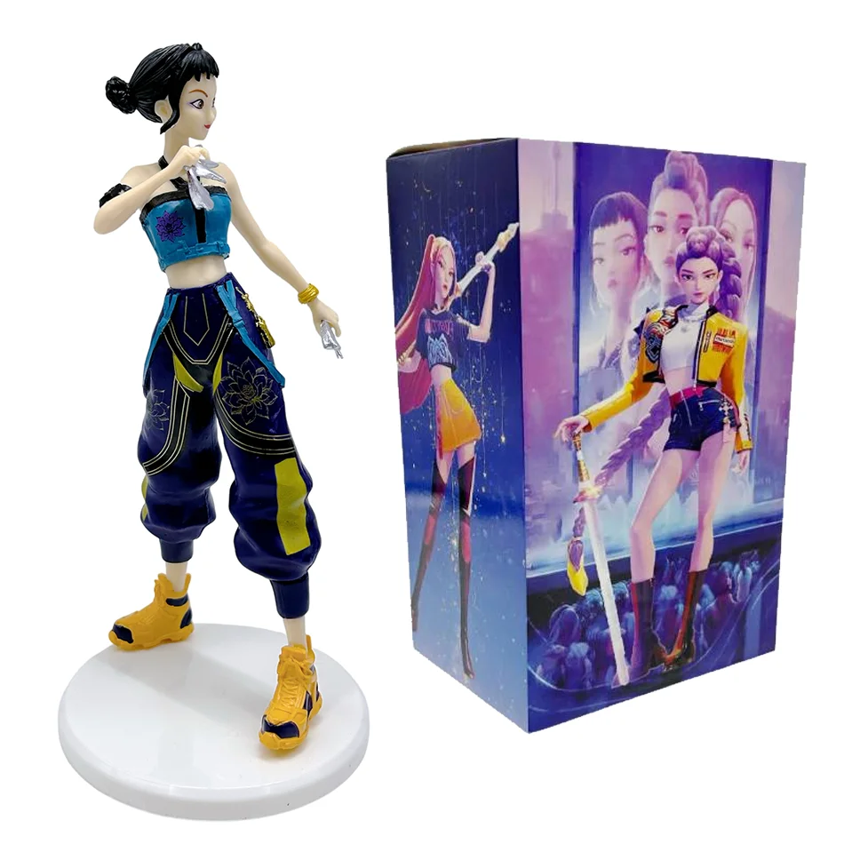 Best-Selling Kpop Anime Girl Group Action Figures 3pcs Standing Style Cute Desk Decor Game Collectibles Perfect Gift for Fans - Image 10