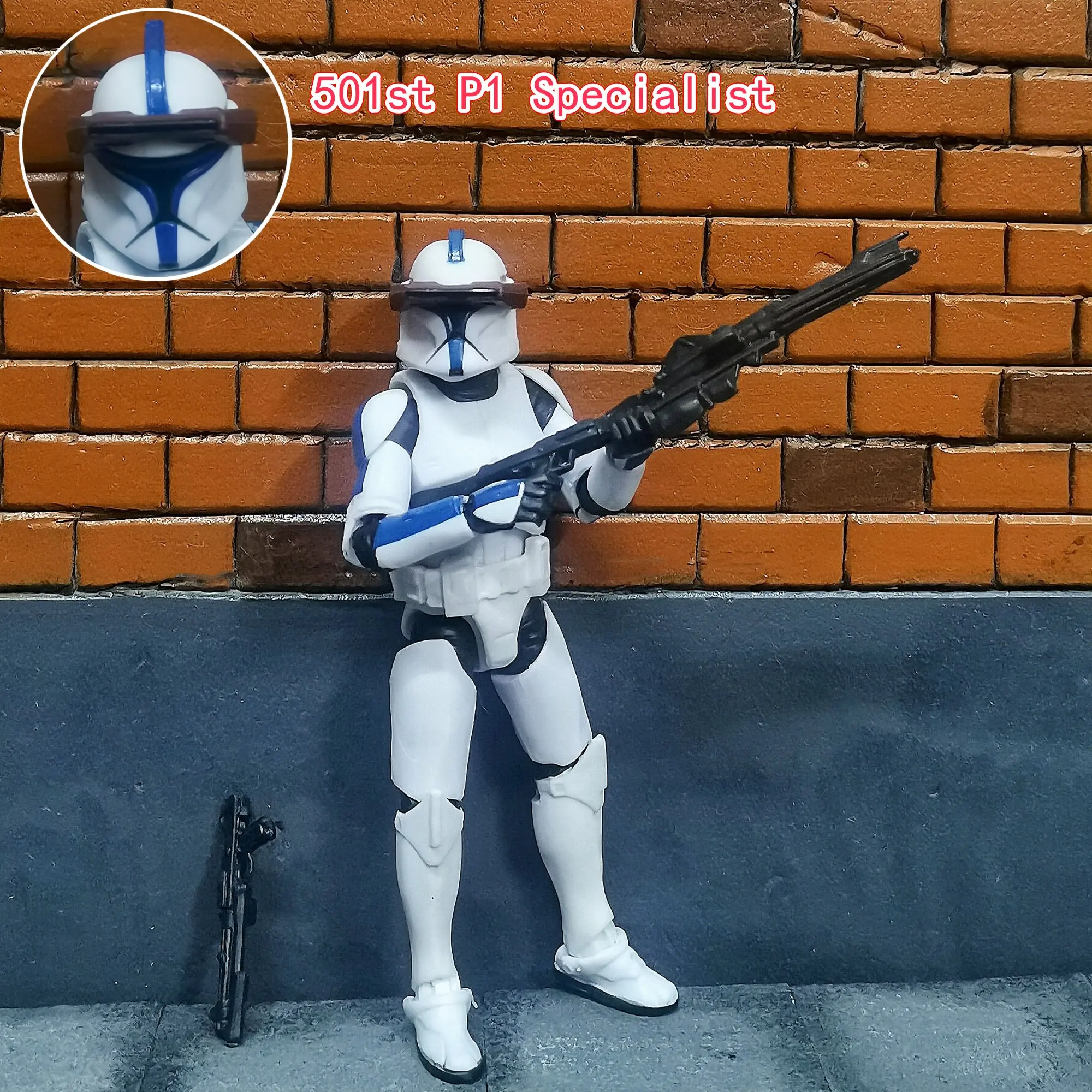 Star Wars 3.75 Inch 1/18 501st 212th 91st Clone Trooper Captian Rex Commander Neyo Action Figure Toys Model Loose - Image 16