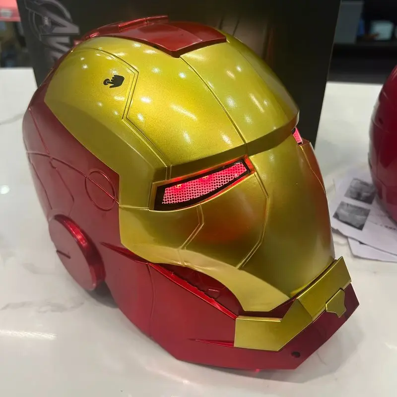 Iron Man Helmet Electric Wearable Mask 1:1 Automatic Manual Opening And ManualClosing Model Characters Adult Toys Birthday Gifts - Image 5