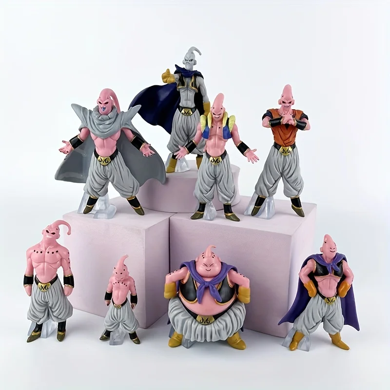 Random 1Pcs Dragon Ball Z Anime Figure Majin Buu Fat Buu PVC Action Figures Collection Model Toys For Children Adult Gifts