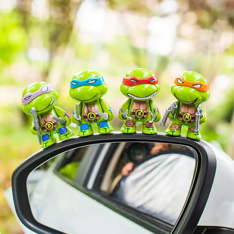 4pcs/Set Ninja Turtle Anime Figure Neca TMNT Limited Edition Action Figurine Statue Action Figurine Movable Model Toys Gifts - Image 5