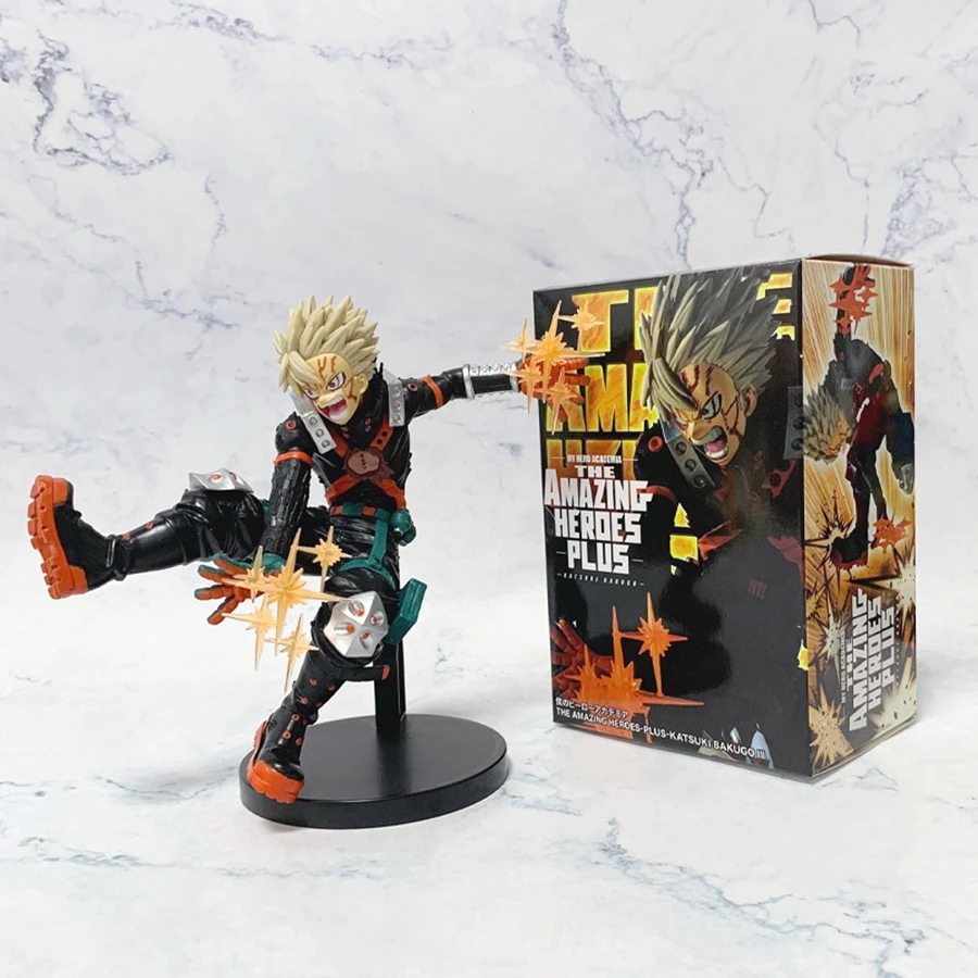 18cm Boku no Hero Academia Anime Figure Bakugo Katsuki Action Figure Midoriya Izuku/Todoroki Shoto Figurine PVC Collection Toys - Image 4