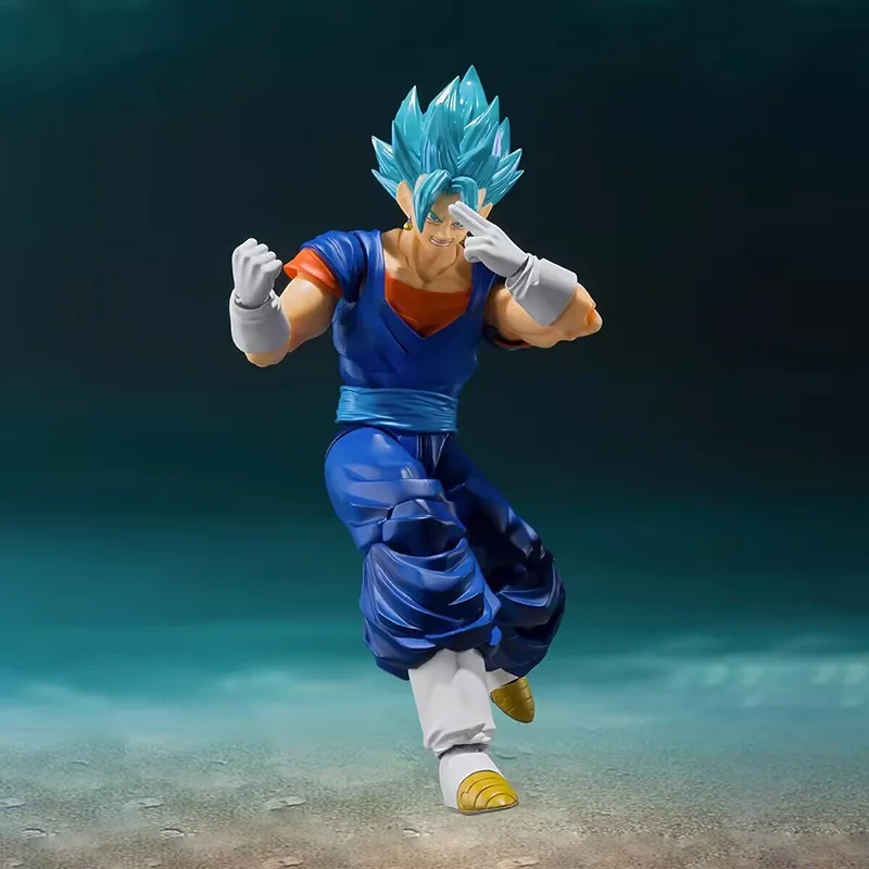 SHFiguarts Dragon Ball SUPER Super Vegito Super Saiyan God SHF Anime Action Figure Model Gifts Birthday Gift Model GBZ Toy - Image 3