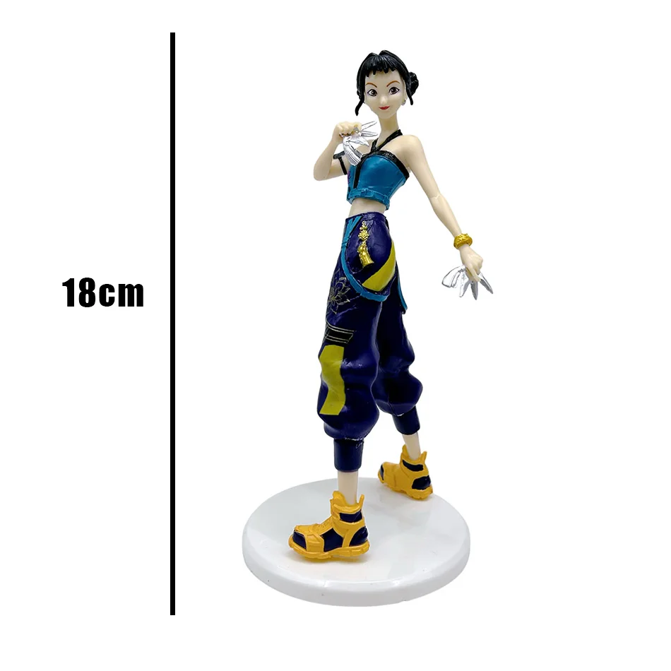 Best-Selling Kpop Anime Girl Group Action Figures 3pcs Standing Style Cute Desk Decor Game Collectibles Perfect Gift for Fans - Image 7