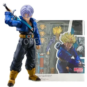 Shfiguarts Dragon Ball Trunks Anime Figures SHF Trunks Boy From Future Collection Model Action Figure Toys Child's Gifts