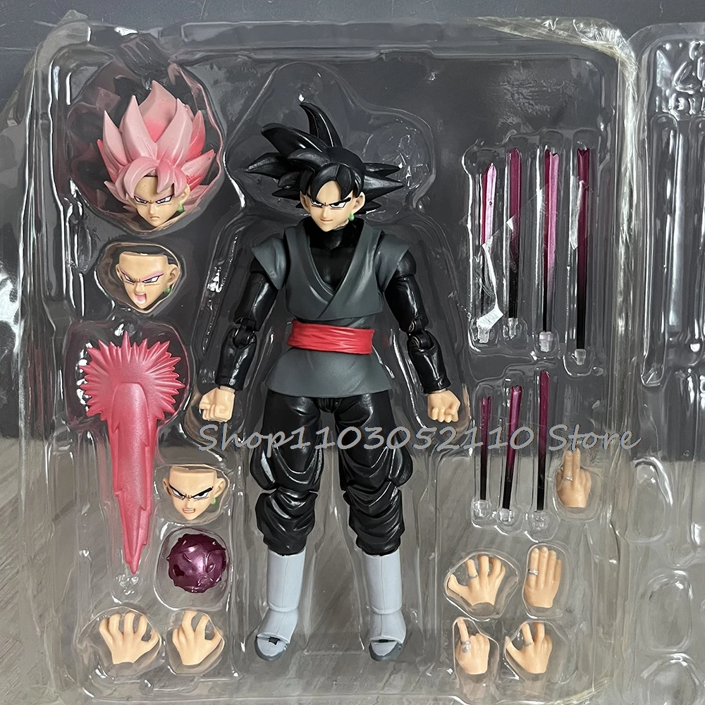 Dragon Ball Z Super Saiyan Full Power Son Goku God Sun Wukong Black Goku Zamasu Action Figure Anime S.H.Figuarts Model Toy Gift - Image 4
