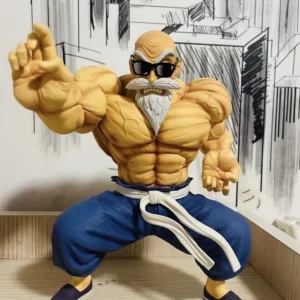 9cm Anime Dragon Ball Mini Figure Goku Kame Sennin Figurine Muscle Master Roshi PVC Action Figure Model Children Dolls Gift Toys