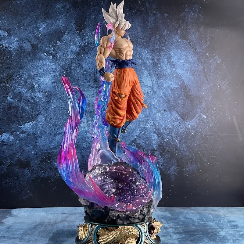 Dragon Ball Anime Figure 25cm Son Goku Ultra Instinct Super Saiyan Figurine Statue Pvc Statue Model Ornament Collection Toy Gift - Image 3
