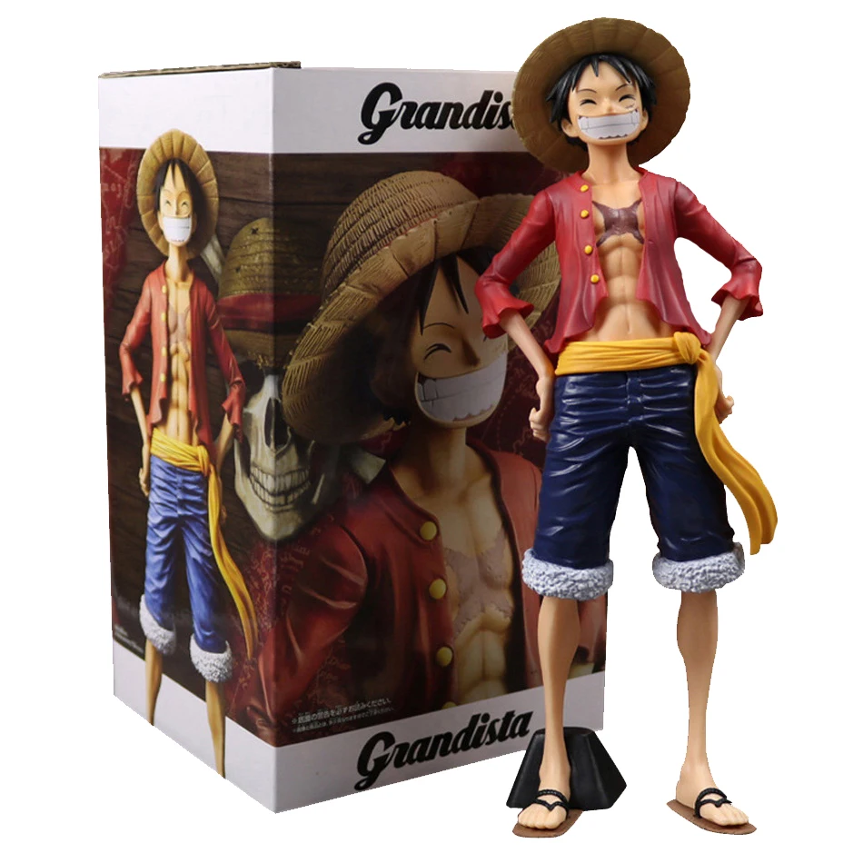 28cm One Piece Anime Figure Confident Smiley Luffy Three Form Face Changing Action Figurine Doll PVC Model Toys Collection Gifts - Image 6
