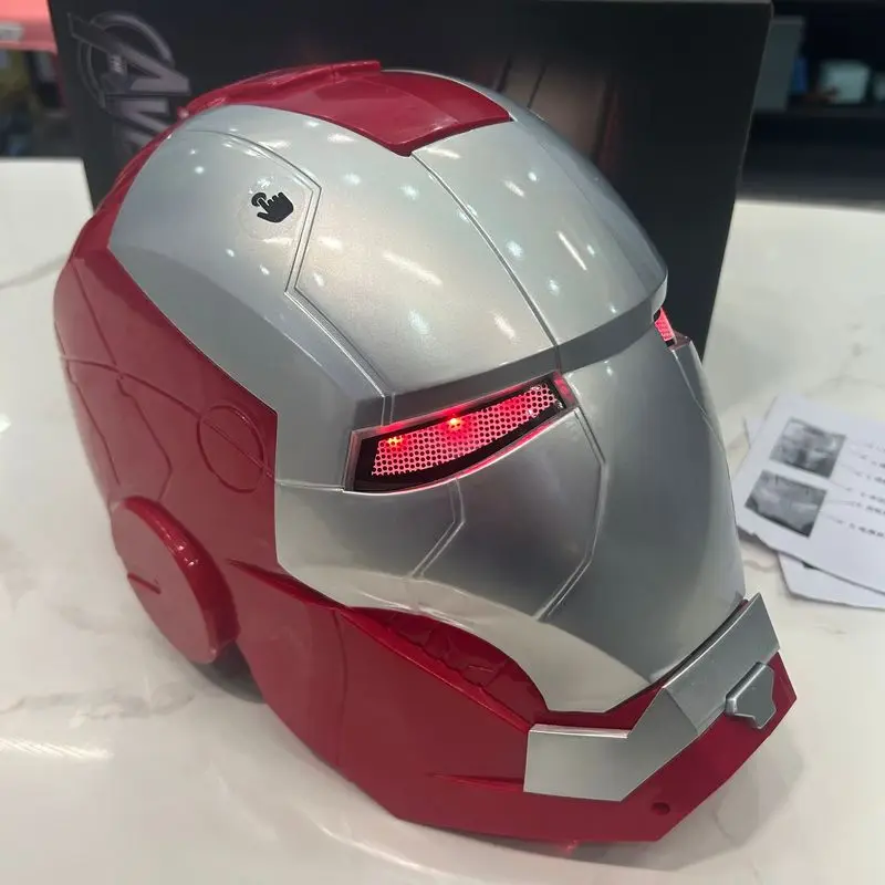 Iron Man Helmet Electric Wearable Mask 1:1 Automatic Manual Opening And ManualClosing Model Characters Adult Toys Birthday Gifts - Image 6