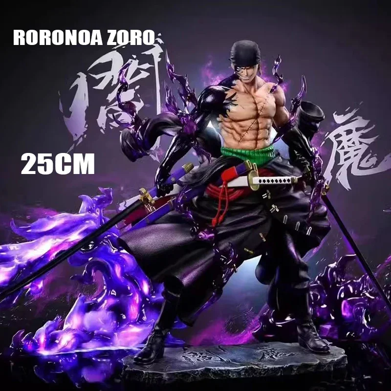 In Stock 25cm Anime One Piece Zoro Figures Sky Painting Roronoa Zoro Action Figures PVC Collection Model Toys Birthday Gifts - Image 6