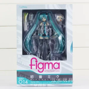 Hatsune Miku Anime Action Figures Movable Joints Contain The Props Desktop Decoration Collection PVC Model Toys Kids Gifts