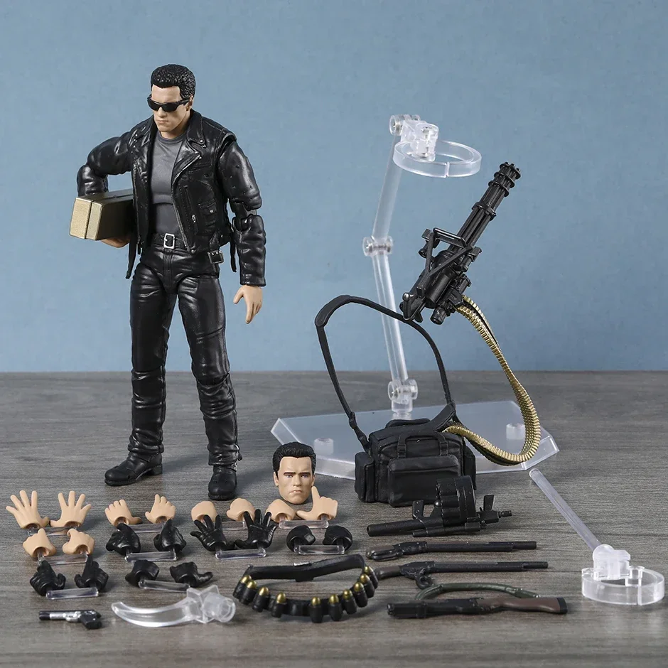 MAFEX No.199 Terminator 2: Judgement Day T-800 (T2 Ver.) Model Accessories Toy Gift Action Figure Hobbies