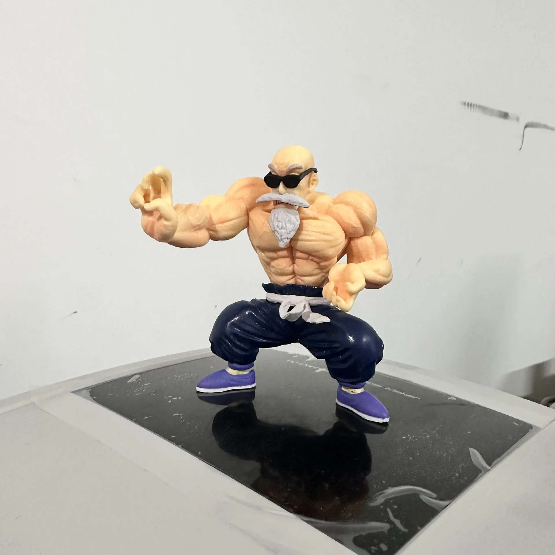 9cm Anime Dragon Ball Mini Figure Goku Kame Sennin Figurine Muscle Master Roshi PVC Action Figure Model Children Dolls Gift Toys - Image 4