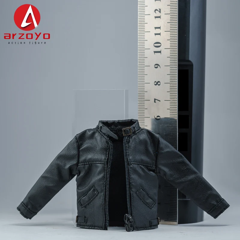1/12 Scale Male Soldier Leather jacket Clothes Model Fit 6'' Logan Romankey Ant Notaman Male Soldier Action Figure Body - Image 13