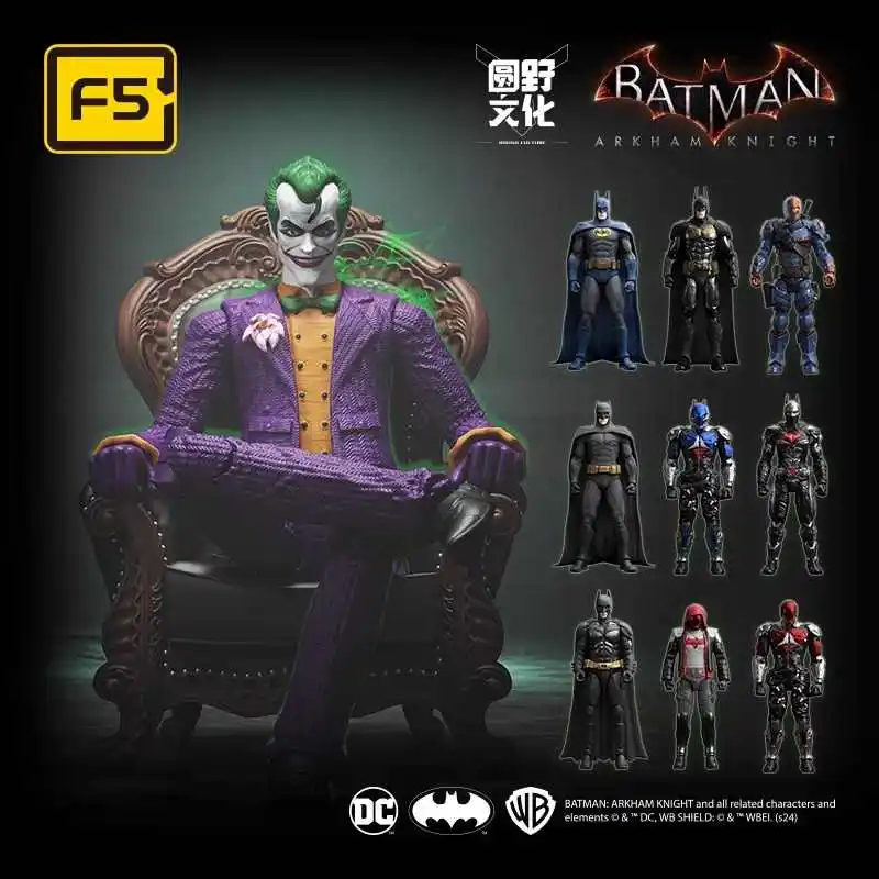 Original Batman Arkham Knight JOKER V8.04 1970 DARK KINGHT Deathstroke Red Hood  Blocks Bricks Action Figure Model Doll Toys