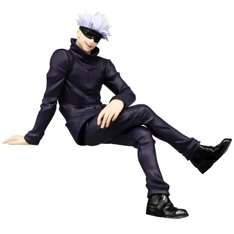 11cm New Gojo Satoru Anime Jujutsu Kaisen Action Figure Itadori Yuji Seated Noodle Stopper Model Toys Japanese Dolls Hobbies - Image 5