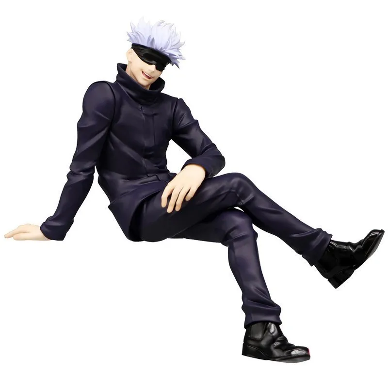11cm New Gojo Satoru Anime Jujutsu Kaisen Action Figure Itadori Yuji Seated Noodle Stopper Model Toys Japanese Dolls Hobbies - Image 3