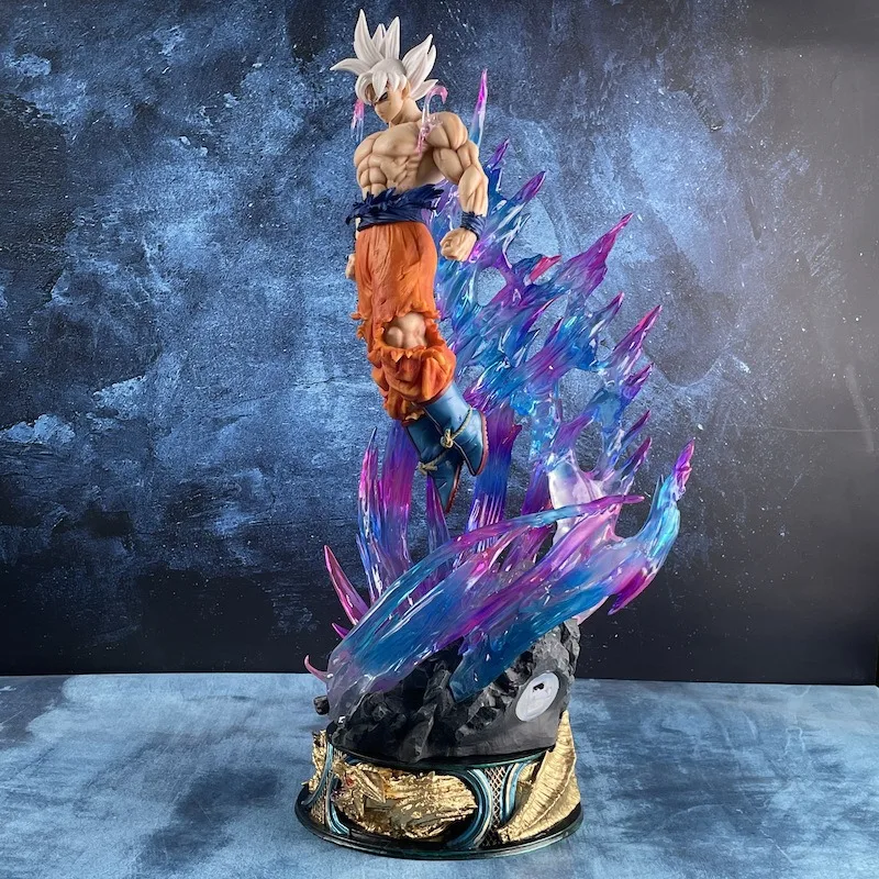 Dragon Ball Anime Figure 25cm Son Goku Ultra Instinct Super Saiyan Figurine Statue Pvc Statue Model Ornament Collection Toy Gift - Image 4