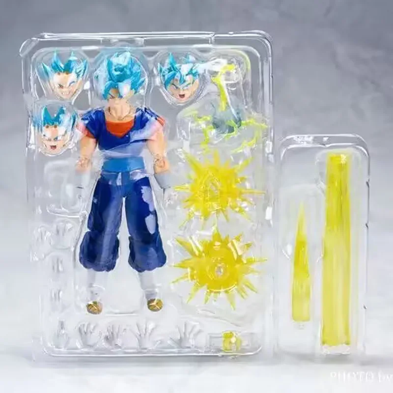 SHFiguarts Dragon Ball SUPER Super Vegito Super Saiyan God SHF Anime Action Figure Model Gifts Birthday Gift Model GBZ Toy - Image 6