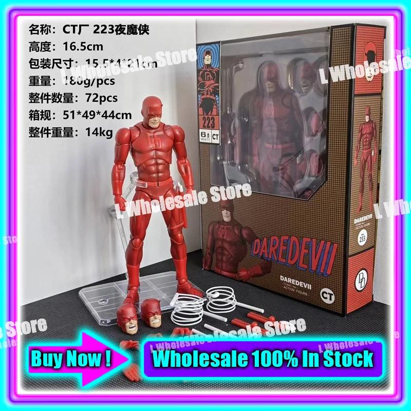 In Stock Mess Toys Superior Symbiote Scarlet Spider Ct Toys Spiderman Daredevil Batman Wolverine Anime Action Figure Gifts Toys - Image 6