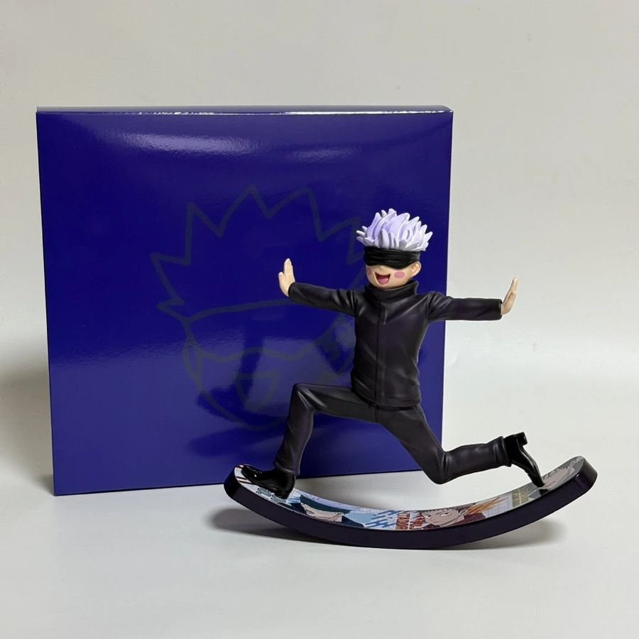 16.5cm Jujutsu Kaisen Anime Figure Rocking Trojan Gojou Satoru Action Figure Car Decorations PVC Adult Collection Model Doll Toy - Image 3