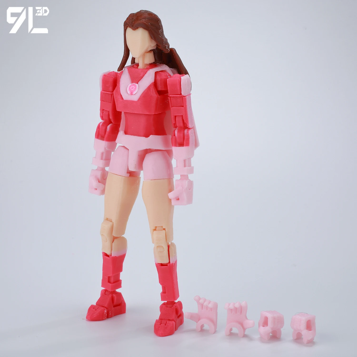 9L3D Superhero Team Invincible Boy Heroes Action Figure Lucky13 Dummy13 Multi-Colored T13 Multi-Jointed Collectible Toys Titan13 - Image 26