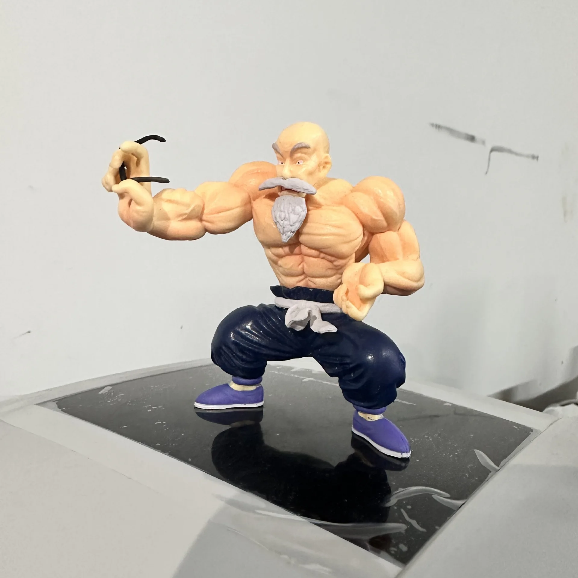 9cm Anime Dragon Ball Mini Figure Goku Kame Sennin Figurine Muscle Master Roshi PVC Action Figure Model Children Dolls Gift Toys - Image 5