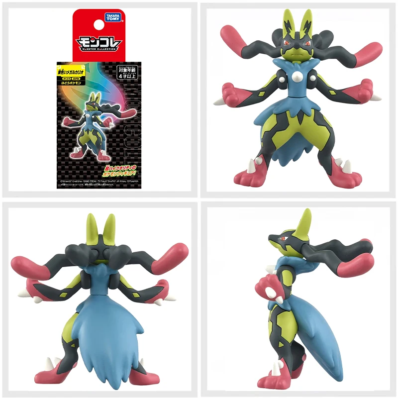 Tomy Original Pokemon Figurine Toys Shiny Mega Gardevoir Lucario Charizard X Sableye Mewtwo Mawile Collectible Model Dolls Gifts - Image 5
