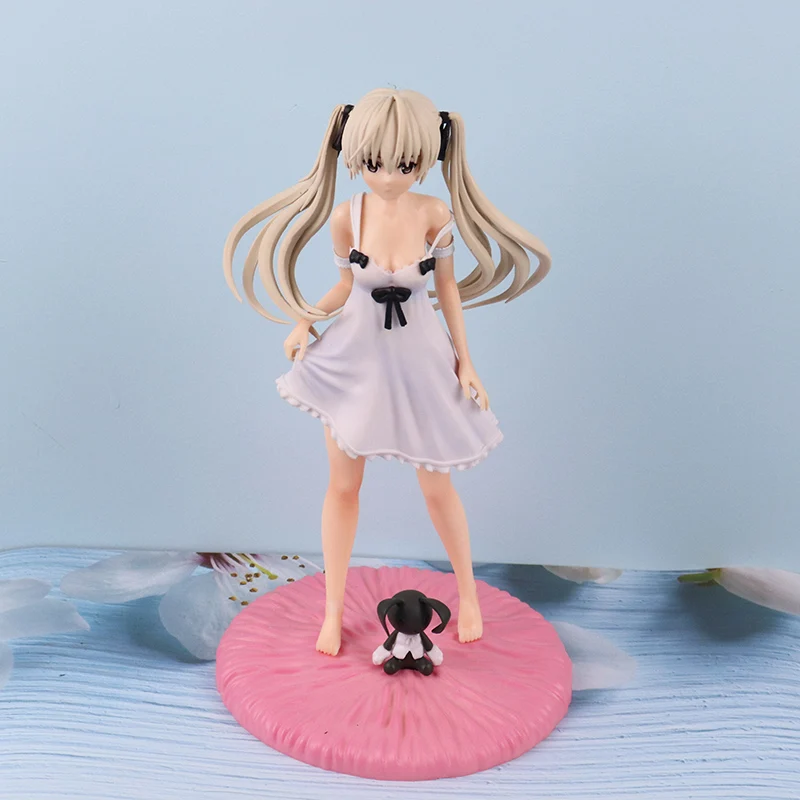 Anime Figure Cartoon kawaiii Yosuga no Sora Kasugano Sora sitting position Action Figure Host Computer Chassis Decor car Ornamen - Image 15