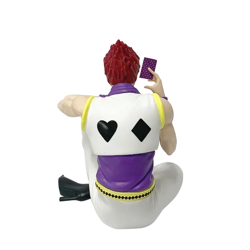 Ready Stock New Hunter x Hunter Hisoka Figure - 2 Styles Sitting Posture Collectible Model, Anime Figurine Toy Gift for Boys - Image 4