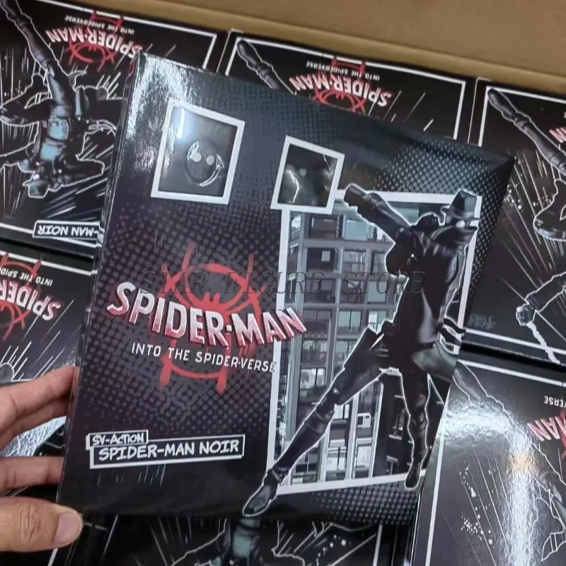 Sentinel Sv Action Nior Spiderman Action Figure PVC Collection Model Miles Morales Spider-Man Into the Spider-Verse Figurine Toy - Image 6