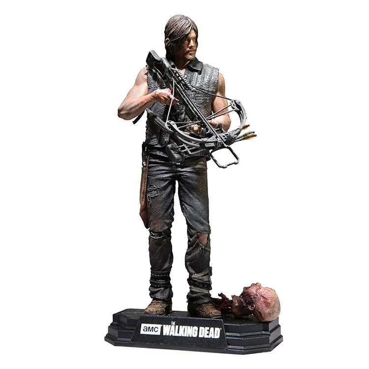 10cm The Walking Dead Season 8 Rick Grimes Daryl Dixon Negan Hot Action figure toys collection doll Christmas gift with box - Image 6