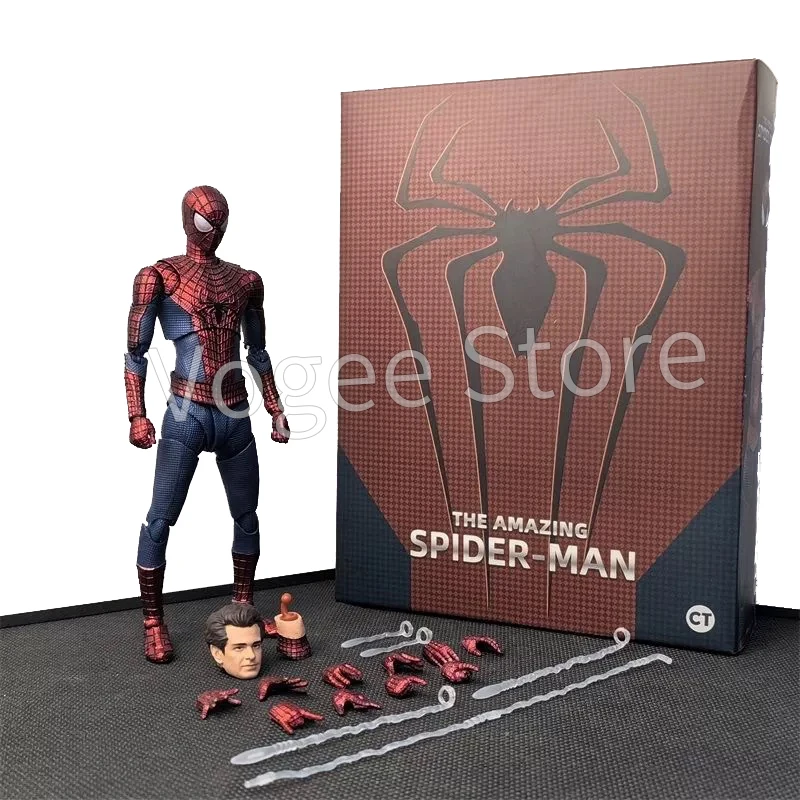 Ct Toys Spiderman Mafex 185 Classic Costume Anime Figure Ver Miles Morales 2099 Spider-man Action Figure Figurine Toys Kids Gift - Image 15
