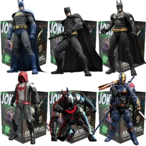 Original Batman Arkham Knight JOKER V8.04 1970 DARK KINGHT Deathstroke Red Hood  Blocks Bricks Action Figure Model Doll Toys