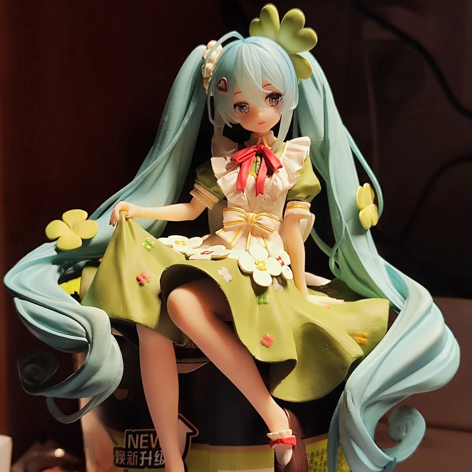 New Hatsune Miku Anime Figure Toys Flower Fairy MIKU 3 Kinds Kawaii Cartoon PVC Action Figurine Model Dolls Birthdays Gifts Kids - Image 6