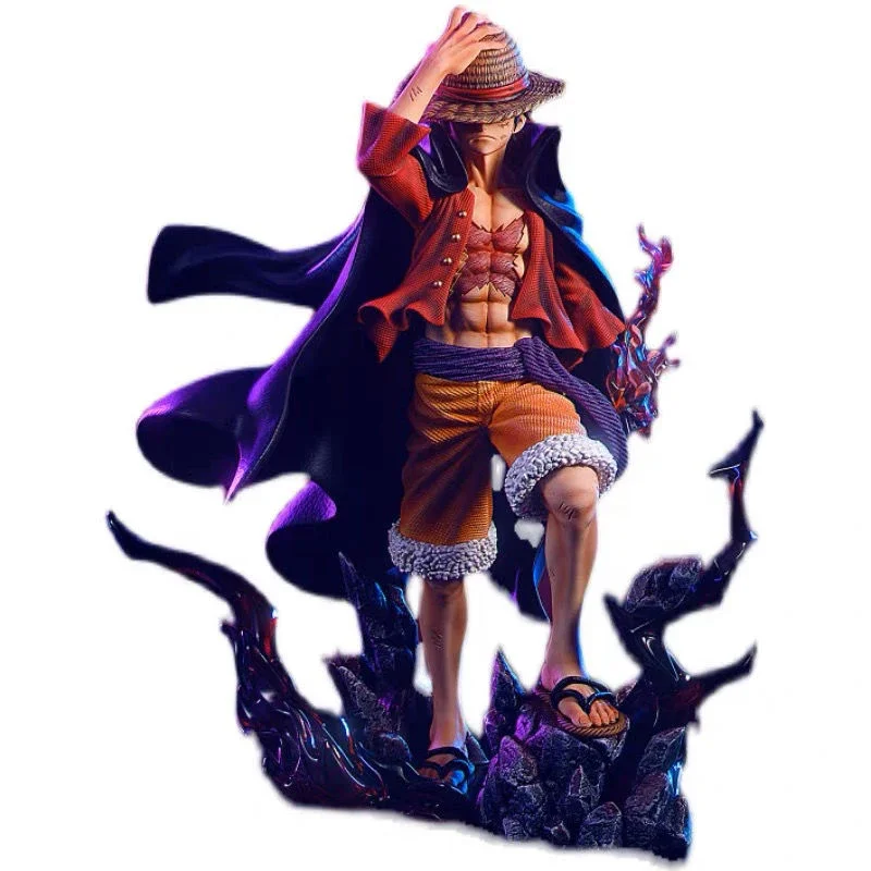 New One Piece Anime Figure Luffy Four Emperors Monkey D. Luffy Action Figurine 25cm PVC Collectible Model Doll Toys - Image 5