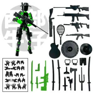 3D Printing 13 Joints Figure Articulate Movable Dummy Doll Diy Assembly Toy Lucky Dummy Doll Model Fun Squid Doll Handmade Toy