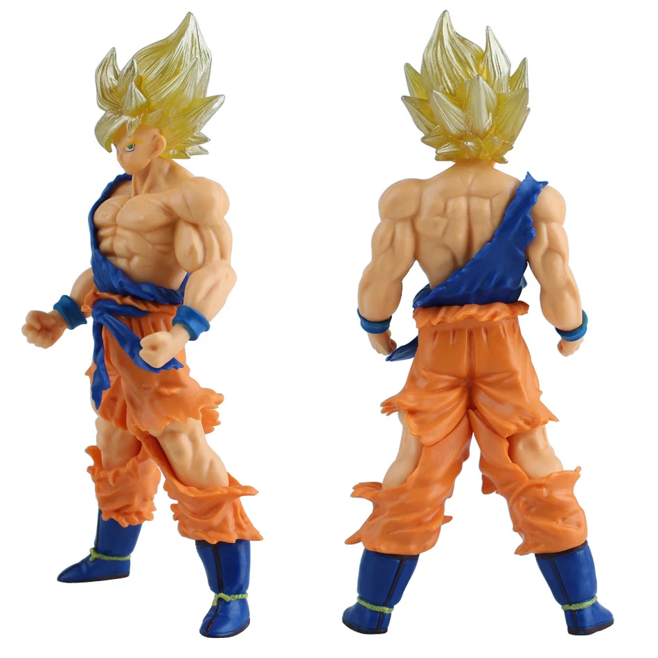 15-18cmAnime Dragon Ball Z Figure Super Saiyan Goku Vegeta Tien Shinhan Vegetto Action Figure Pvc Statue Collection Model Toys - Image 5