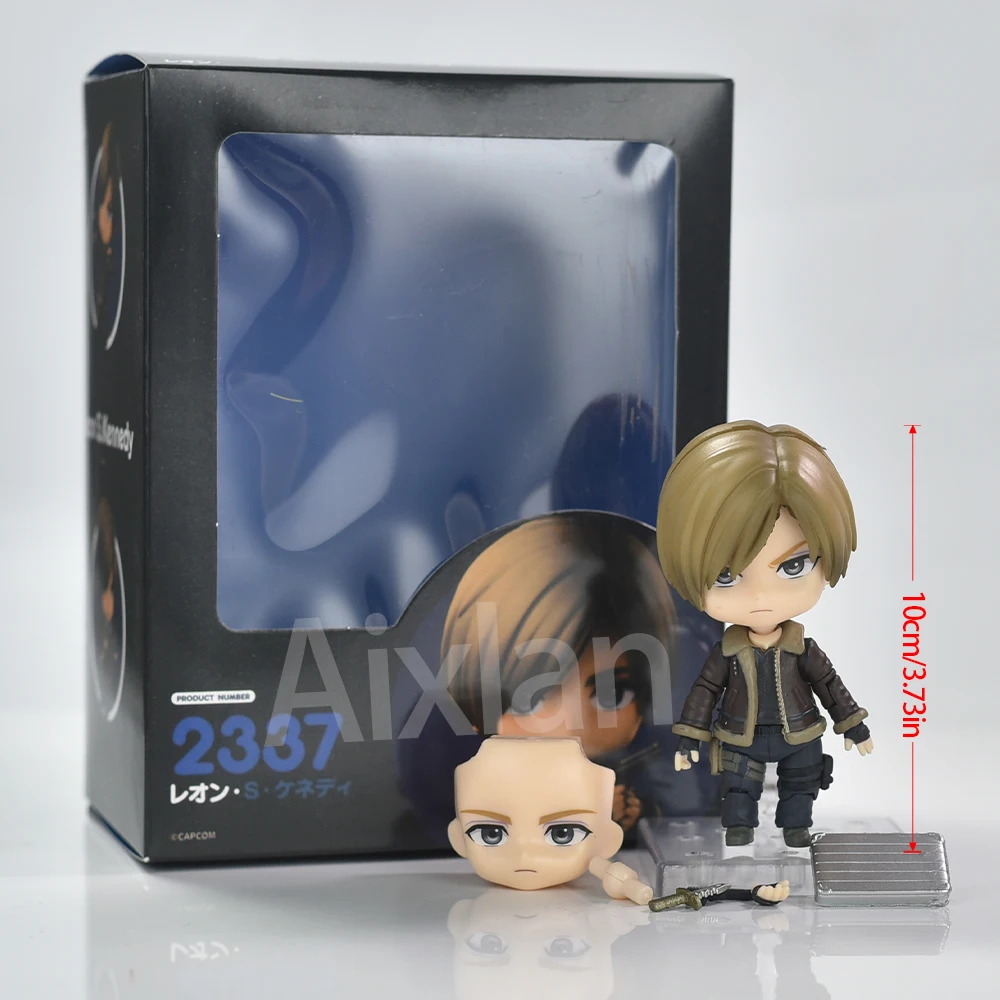 Aixlan #2337 Leon Scott Kennedy Figure 10cm Q Version Cute PVC Action Figure Amine Birthday Gift Collectible Figurine - Image 7