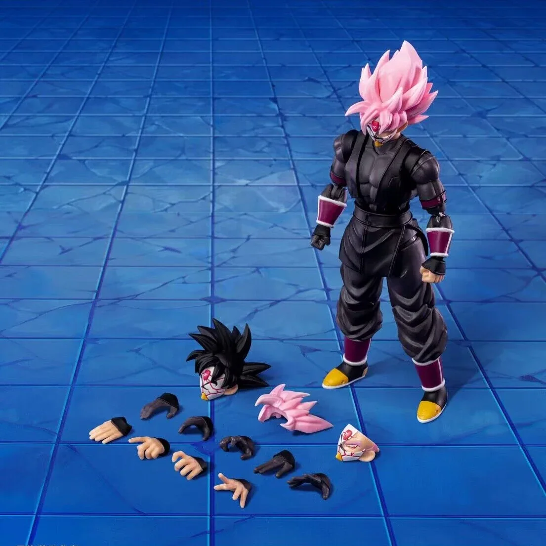 In Stock Dragon Ball Demoniacal Fit DF Ultimate Atrocious SHF Black Goku Zamasu Action Figure Toy Model Gift - Image 7