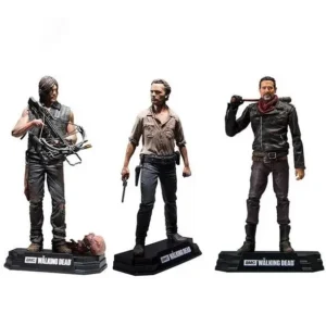 10cm The Walking Dead Season 8 Rick Grimes Daryl Dixon Negan Hot Action figure toys collection doll Christmas gift with box
